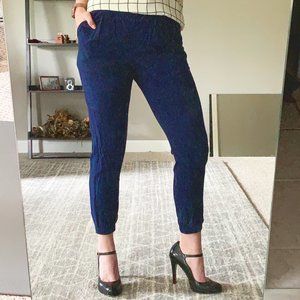 Forever 21 Navy Track Pants, Small